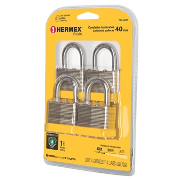 Hermex 4db-os lakat készlet /CM-40X4P/