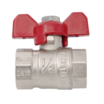 ERMETIQ sárgaréz golyóscsap pillangó kar 3/4" BB /ER-DFF34A/