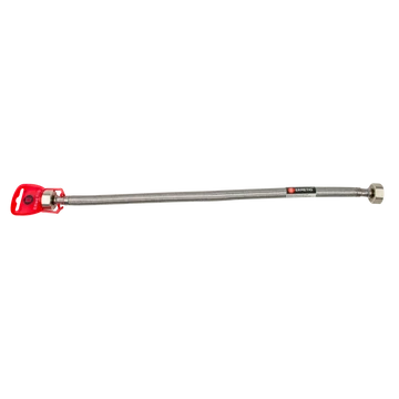 ERMETIQ flexibilis bekötőcső vízhez inoxal 1/2-1/2" 100cm BB /ER-RD312-100/
