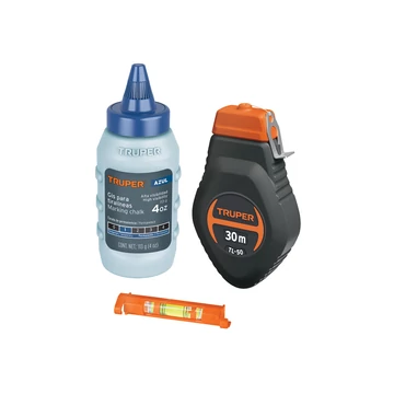 Truper kicsapó zsinór (vízmértékkel) /TL-50/