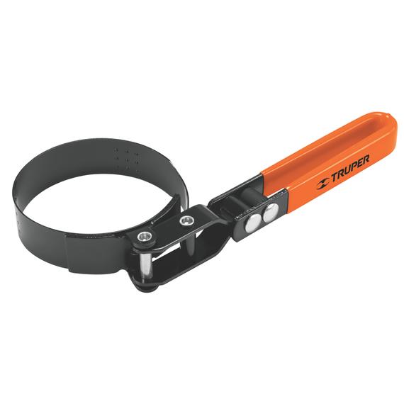 Olajszűrő lehúzó, fém pánttal, fordítható csúszásmentes markolat (8,2-6,4cm)