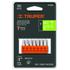 Kép 2/2 - Torx bitfej készlet (furatos), 7 db, 25mm, S2 acél, méretek: TS9, TS10, TS15, TS20, TS25, TS27, TS30