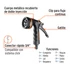 Kép 5/5 - Truper locsolópisztoly 8 funkció /PR-208/